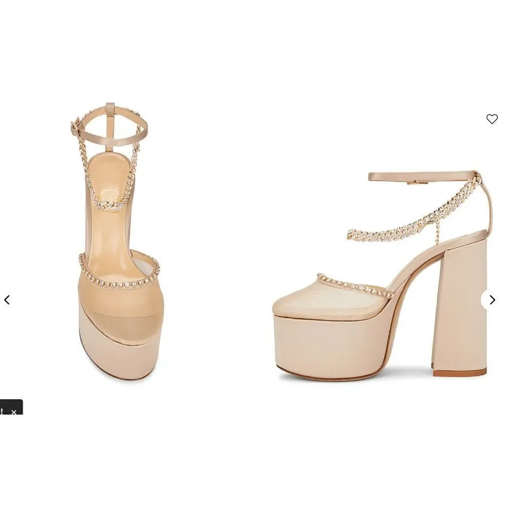 Nalebe HIGH-HEELS STELLAR in Beige EU 37.5 / US 7.5 $800